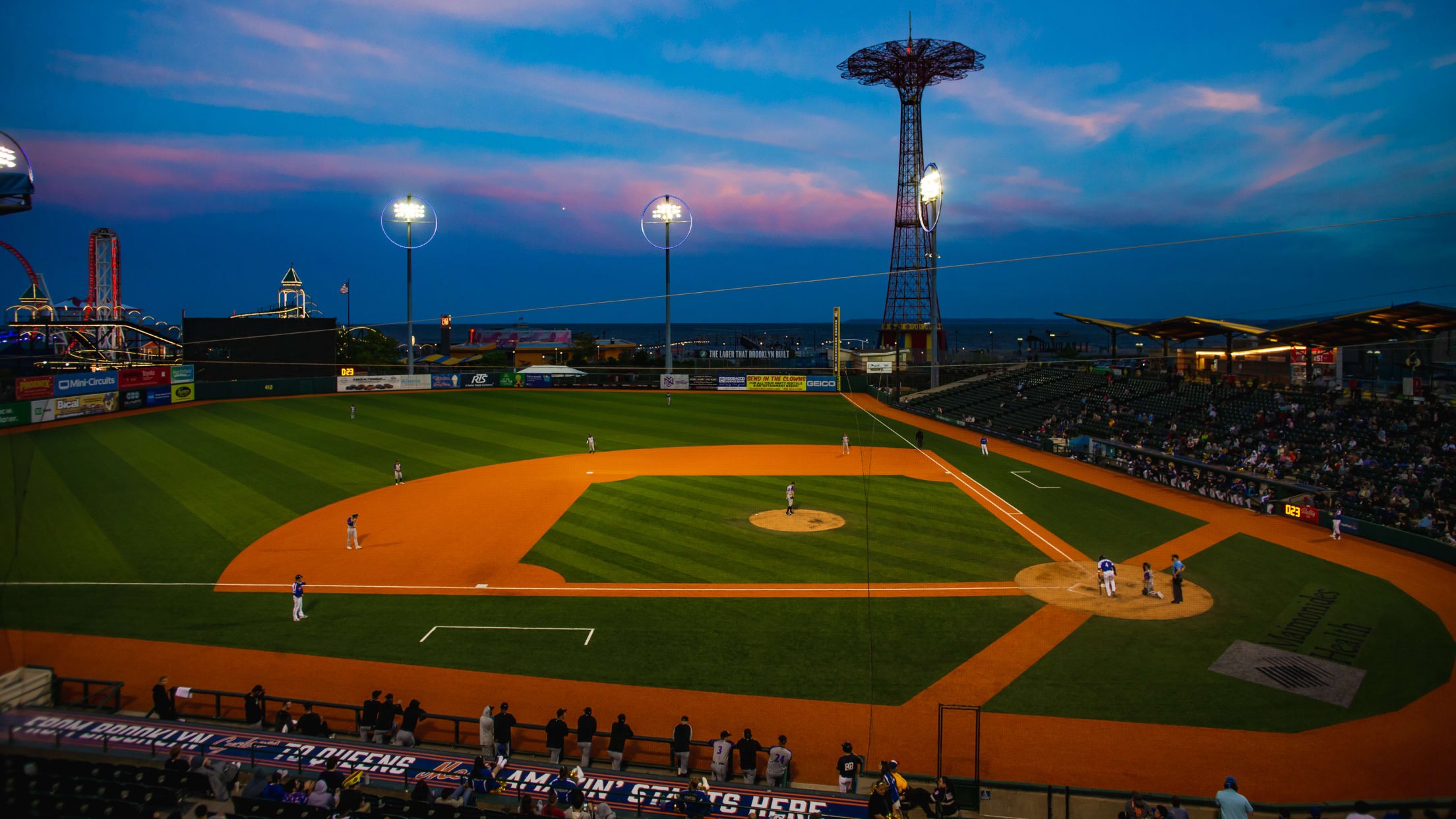 Encourager les Brooklyn Cyclones à Coney Island