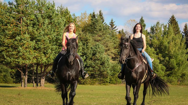 Équitation dans les Laurentides — photo 1
