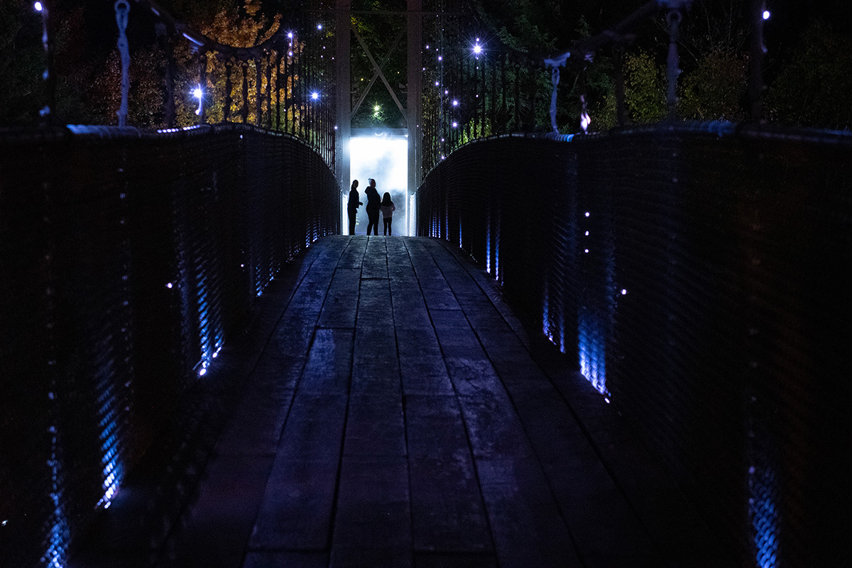 Foresta Lumina au Parc de la Gorge de Coaticook — photo 1