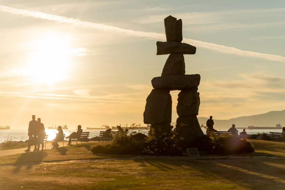 Inukshuk d’English Bay